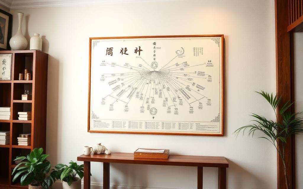 中医针灸经络图挂画 - 十二正经穴位图解 - 针灸减肥失眠面瘫调理 中医针灸经络图挂画 - 十二正经穴位图解 - 针灸减肥失眠面瘫调理